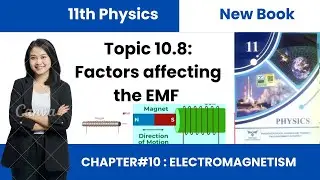 Factors affecting the EMF | 11Th Class Physics new book | Unit 10 Electromagnetism