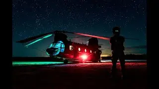 Operation WARTHOG Chinook Pilot No18 Sq