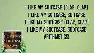 I Like My Suitcase Remix (Official Lyric Video) - DeosMeo #ILikeMySuitcase #ILikeMySootcase #DeosMeo