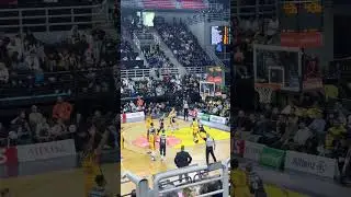 AEK - &Pi;AOK 💛🖤 #aek #superleaguegreece #aekathens #basketball #fans #ultras #aekbc