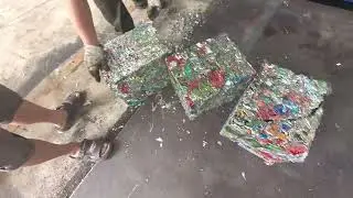 Automatic Aluminium UBC Baler
