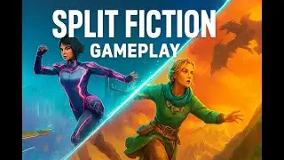 Split Fiction Gameplay | 4K Max Settings Story Unfolds with Epic Choices & Action 4K Max Settings 