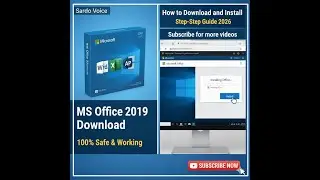 Microsoft office 2019 Installation 2026 (Official Method) | Step-by-Step Guide