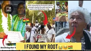 Americans Get Emotional Visiting Their Ancestral Homeland for the First Time