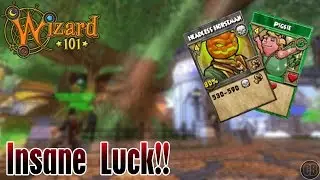Wizard101 | INSANE LUCK!!! Wizard101 Pack Opening