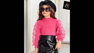 Latest Dress Designs for Girls 2025 | Trendy & Stylish Western Outfits for Kids