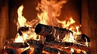 🔥Fireplace Screen Saver 🔥 lovely relaxing fireplace scene