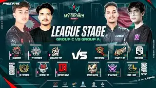 [🚨LIVE] WHERE IS MY CROWN || LEAGUE STAGE DAY-2 C×A || ORGANIZED BY LEGACY ||