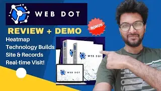 WebDot Review + Demo &ndash; Heatmap Technology Builds Site & Records Real-time Visit!