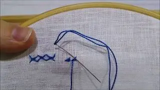 Punto Palestrina - Tutorial ricamo a mano