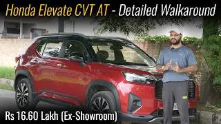 Honda Elevate ZX CVT Walkaround | Smarter Pick than Creta & Seltos?
