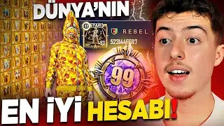 D&Uuml;NYANIN EN İYİ HESABINA GİRDİM! 😱 (1500 DESTANSI) | PUBG MOBİLE