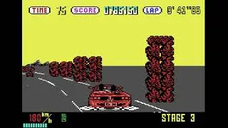 OUTRUN - COMMODORE C64 LONGPLAY BY Urien84 #OUTRUN#SEGA#C64