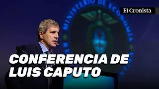 🚨 EN VIVO | CONFERENCIA DE PRENSA DEL MINISTRO DE ECONOMÍA, LUIS CAPUTO