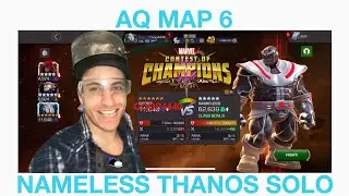 Alliance Quest Map 6 Boss SOLO! Rank 2 Six Star Ghost! Marvel contest of champions!