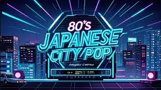 Japanese City Pop 80s Live 🌃 Night Drive Tokyo