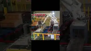 CONTEK Fully Automated Edible Oil Packing & Palletizing System #Robotics #FoodPackaging #EdibleOil