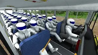 Crash Test Dummy #2 - BeamNG DRIVE | SmashChan