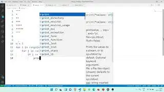 Star Pattern code in python