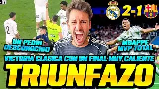 MBAPP&Eacute; BRUTAL, PEDRI Y LAMINE TOTALMENTE DESCONOCIDOS | REAL MADRID 2-1 FC BARCELONA | Ubietoo
