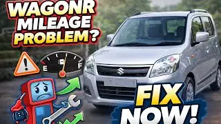 Wagon R Spark Plug Change | Mileage Problem Solution| Step-by-Step Guide for Beginners 2025 #wagonr 
