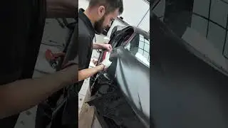 Audi R8 is getting wrapped in Satin Black by Avery Denison