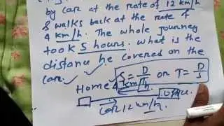 Time, Speed and Distance Tutorial- 4 Typical Questions with Concept for GATE, SSC, UPSC, IITJEE NTSE