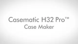 Fastbind Casematic H32 Pro - Make Your Own Hard Covers - W/ Voiceover