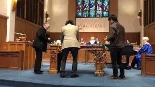 Sunday Congregational Participation  ~ 