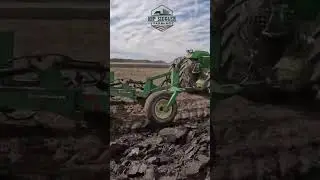 Rolling over a 5 year old hay field! #shorts