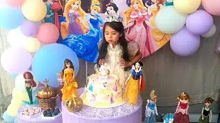 Bella Jolie Fez 4 anos - Primeira festinha de aniver da nossa Princesa 