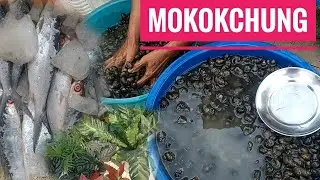 A Visit to the Saturday Ungma Bazaar Mokokchung ||Fresh organic vegetables and fruits||fish stalls|
