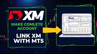 Create Account and Link XM broker With MT5 PC Laptop