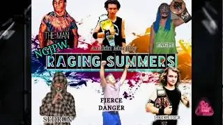 NGJPW BACKYARD WRESTLING: PROMO PACKAGE OF RAGING SUMMERS; JULY 20TH, 2018!!!!