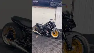 Stealth Jet Carbon 🛩️ #grom #bikelife #msx #honda #airride #motorcycle