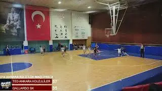 TED ANKARA KOLEJLİLER - GALLARDO SK 3. L&Uuml;K MA&Ccedil;I