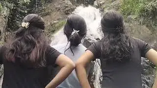 the firts curug( curug rahong) with dinda mesya.                                           