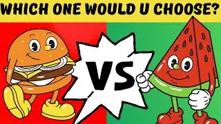 Healthy Food VS Unhealthy Food | Video For Kids | Tiny Fun Learning