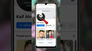 Facebook mein profile picture Kaise lagaen | Facebook per photo kaise lagaen #shorts