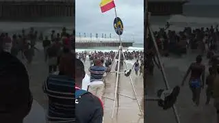 holiday visit to Durban beach 🏖️ South Africa