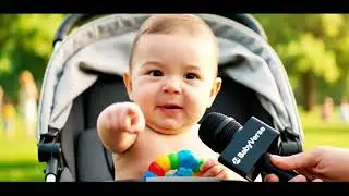 Baby&rsquo;s Future Career: Chips & Fights | Park Interview With Angry Baby #BabyVerse #FunnyBaby#shorts