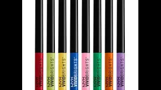NYX Vivid Brights Liquid Liner Trend Alert