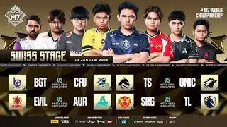 🔴 LIVE ONIC ID VS TEAM SPIRIT | SWISS STAGE HARI 4 | M7 World Championship