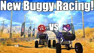 SpinTires MudRunner: NEW BUGGY with CRAZY SUSPENSION Goes RACING!! TC & Frog