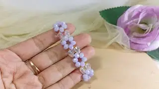 Diy Crystal Bracelet|| Beautiful Pattern Rondelle and Drip crystal|| Easy Bracelet Tutorial