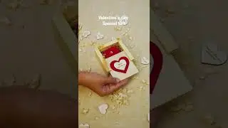 Sweet Hearts Secret Ring Box | Valentine's Day Special Gift | Wooden Box | #gifts