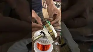 silig fan hand winding motar winding #shorat