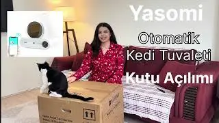 Otomatik Kedi Tuvaleti Deneyimim (Yasomi Marka) | Kutu Açılımı | Büyük Kolaylık | 3 Kedi 