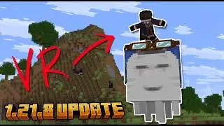 Мы попробовали новое обновление Minecraft в VR. Это был ХАОС!