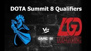 [Dota 2] Newbee vs LGD - Game 01 - DOTA Summit 8 Qualifiers
